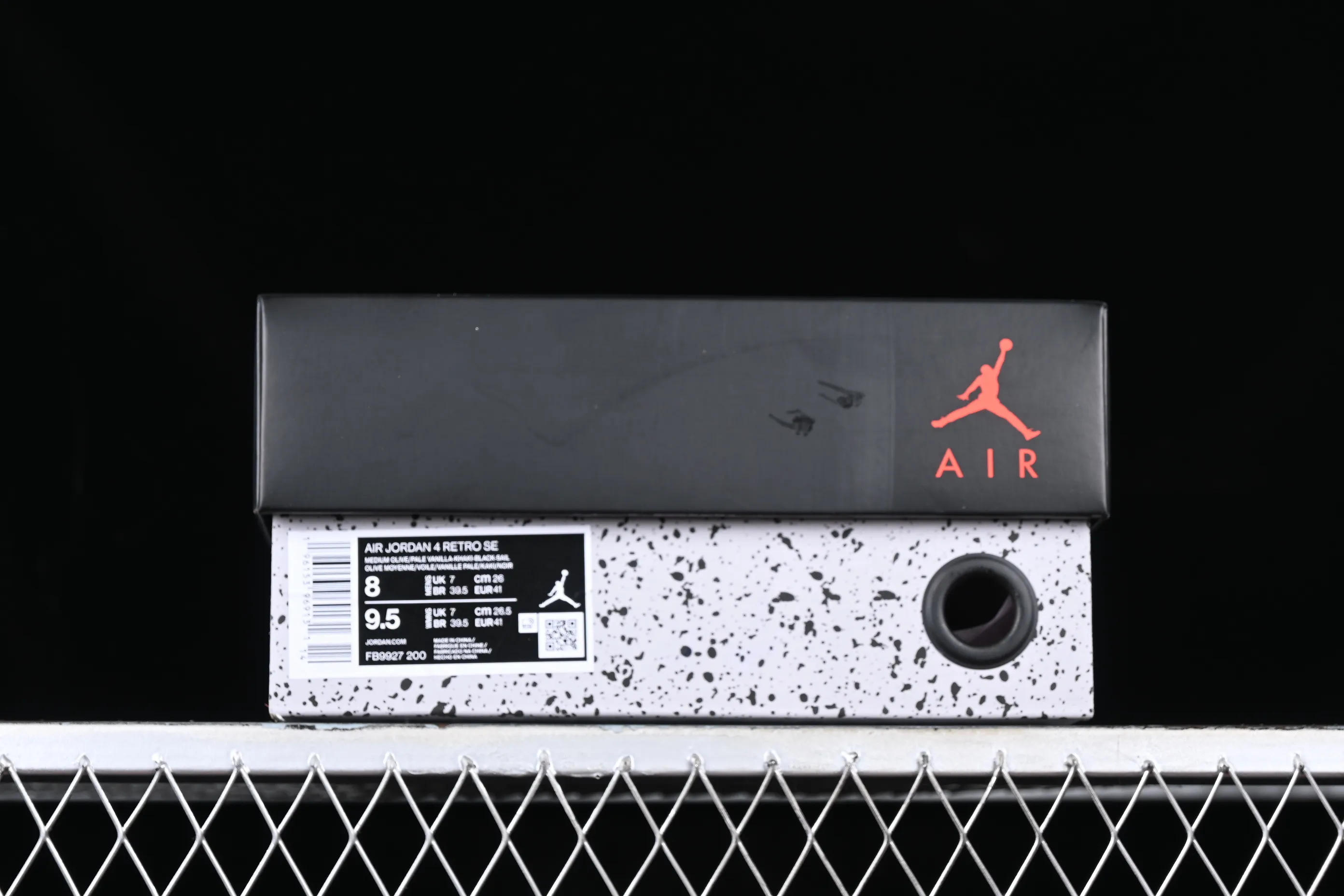 All categories Air Jordan Jordan series basketball shoes Air Jordan 4 Air Jordan 4 SE Craft "Medium Olive" AJ4 Joe 4 olive green FB9927-200